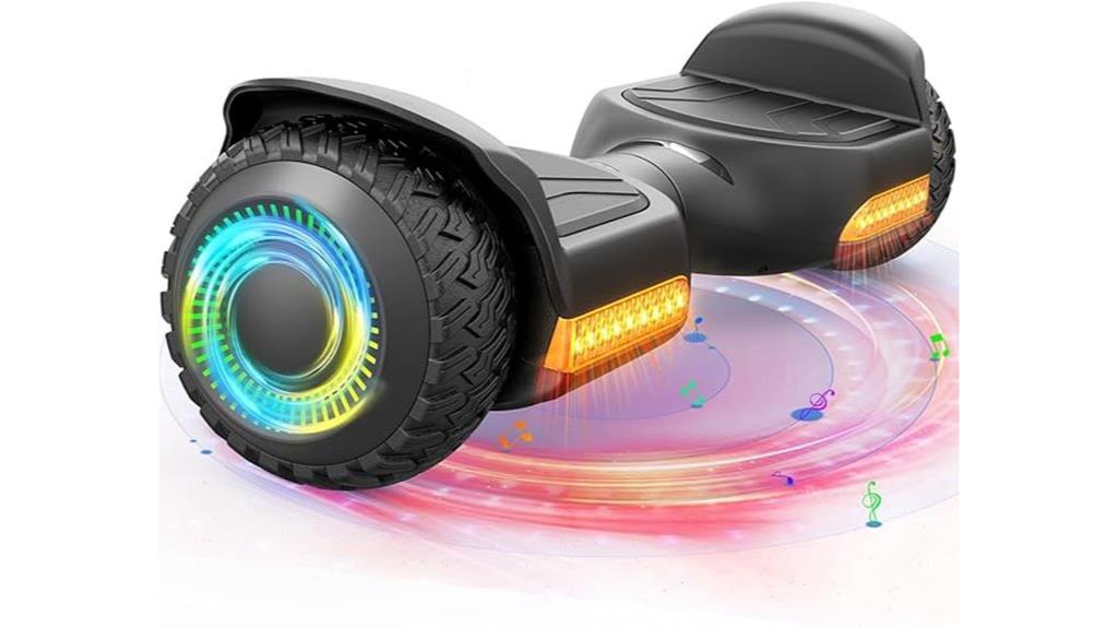 bluetooth led motor scooter