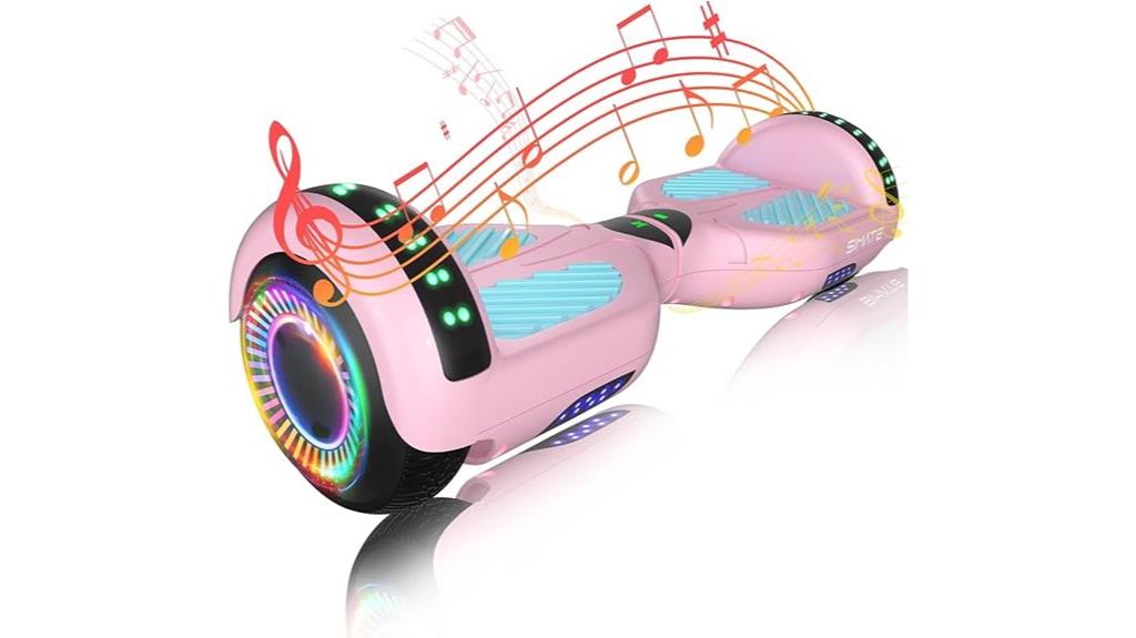 bluetooth led scooter