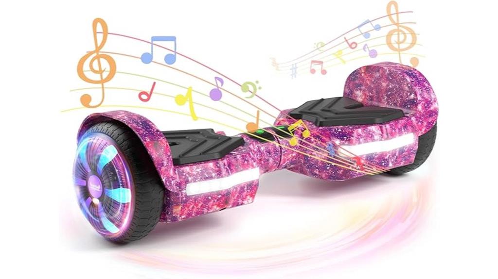 bluetooth led scooter