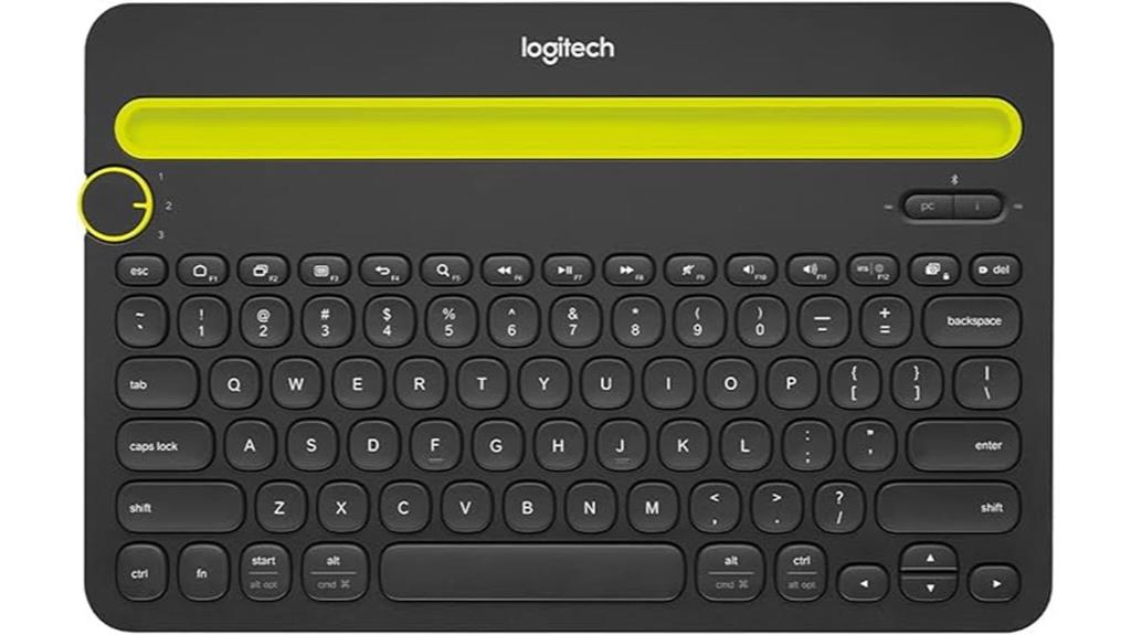 bluetooth multi device keyboard