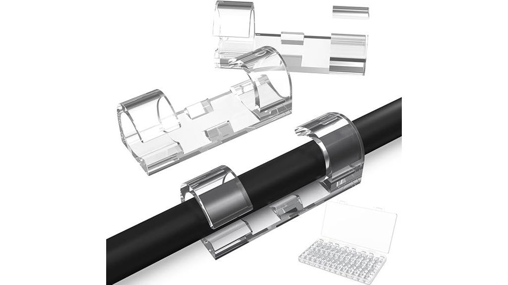 cable clips for organization