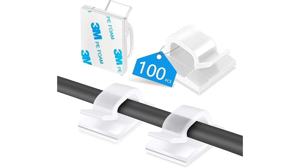 cable management wire clips