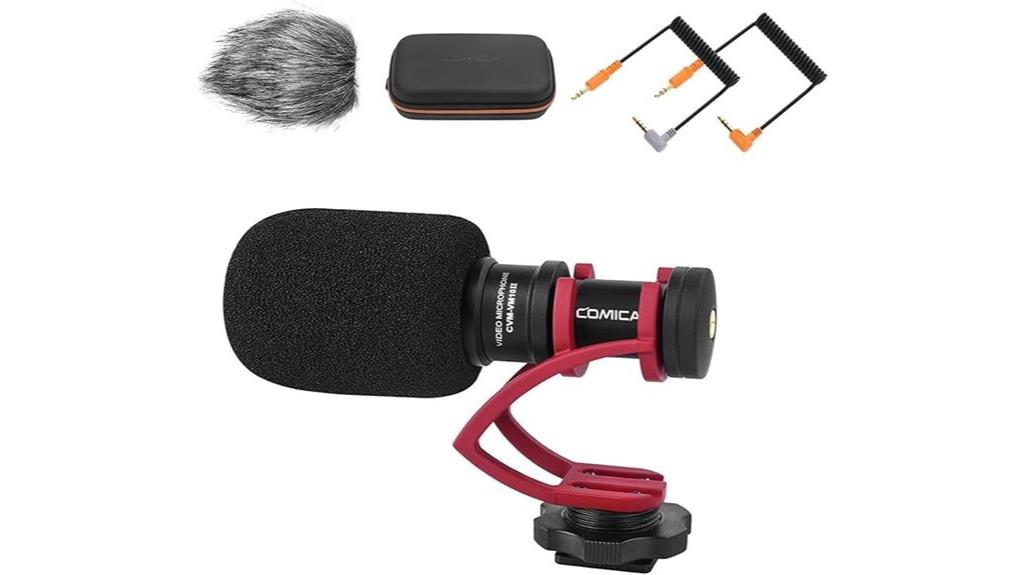 camera and smartphone microphone