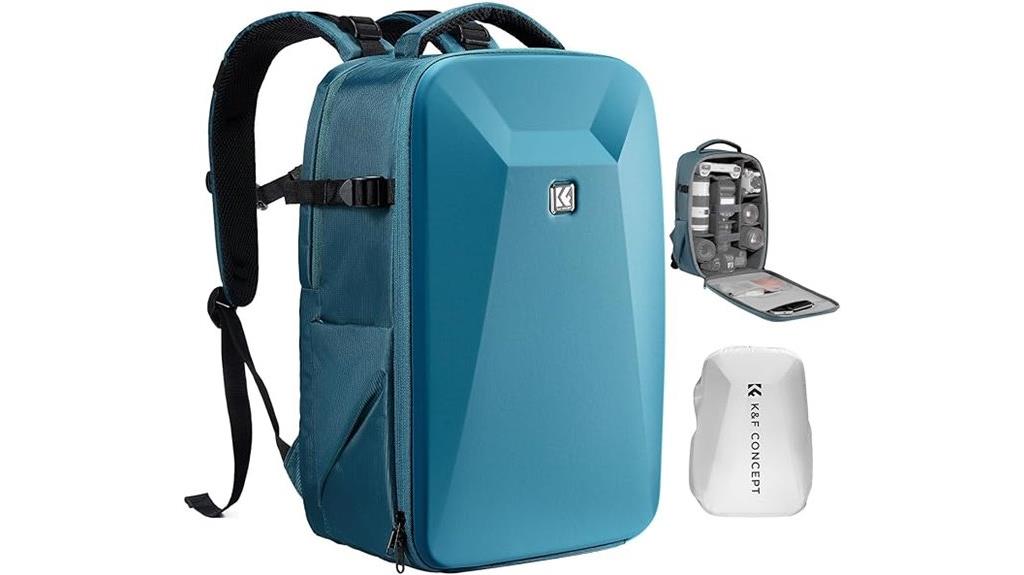 camera backpack with laptop