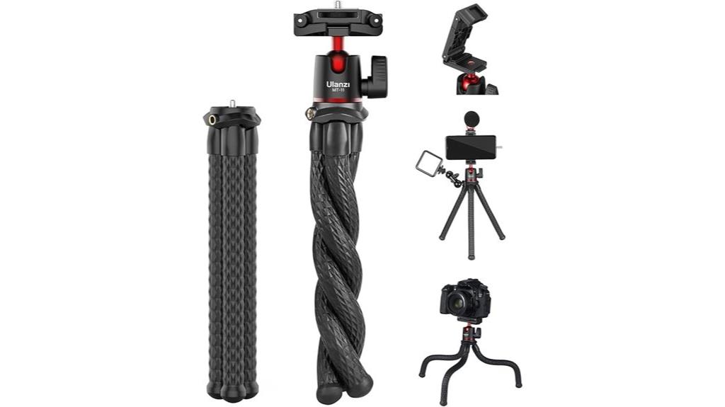 camera tripod with phone mount