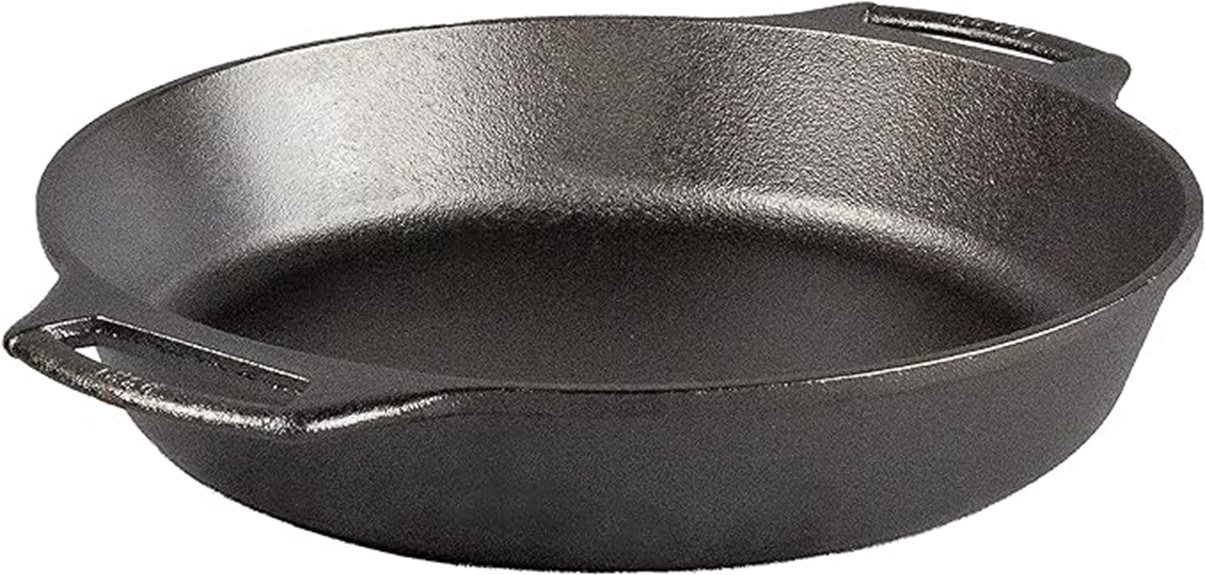 cast iron baker s skillet