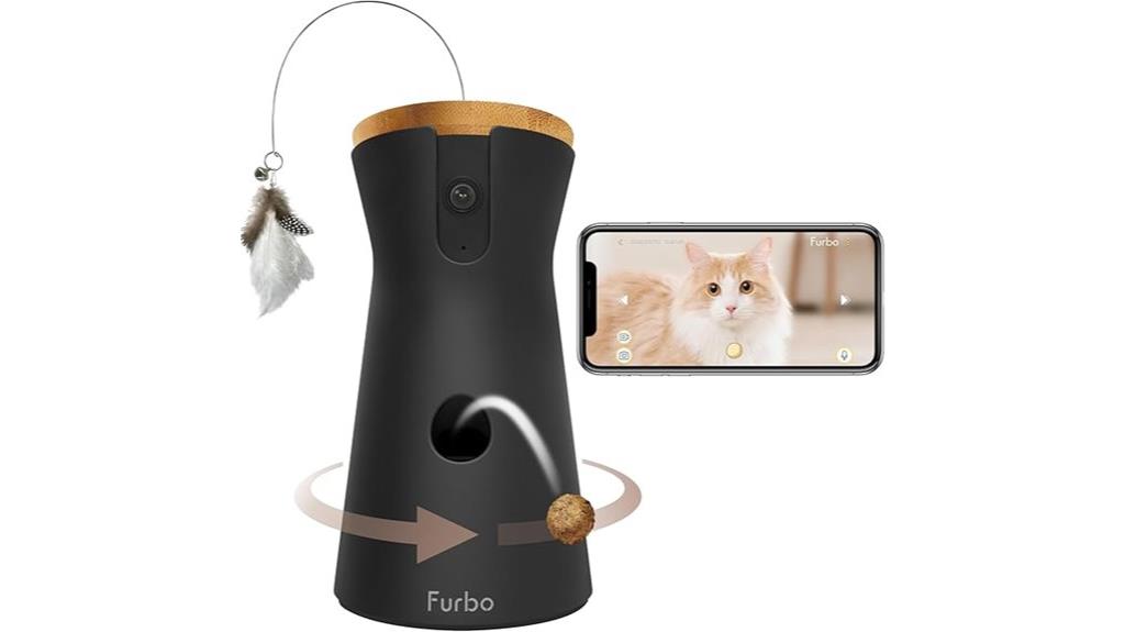 cat camera with treat dispenser