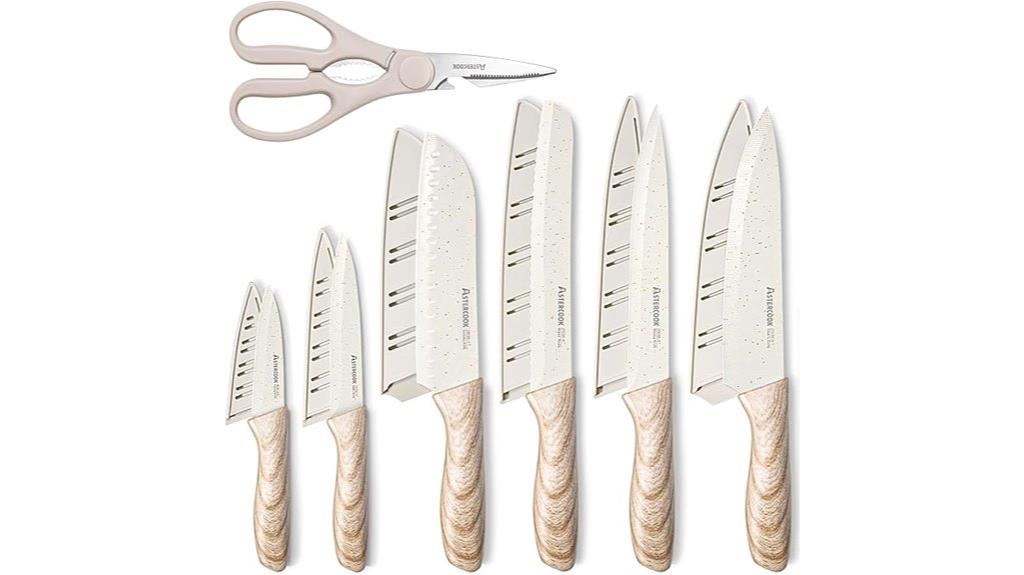 ceramic coated 13 piece knife set