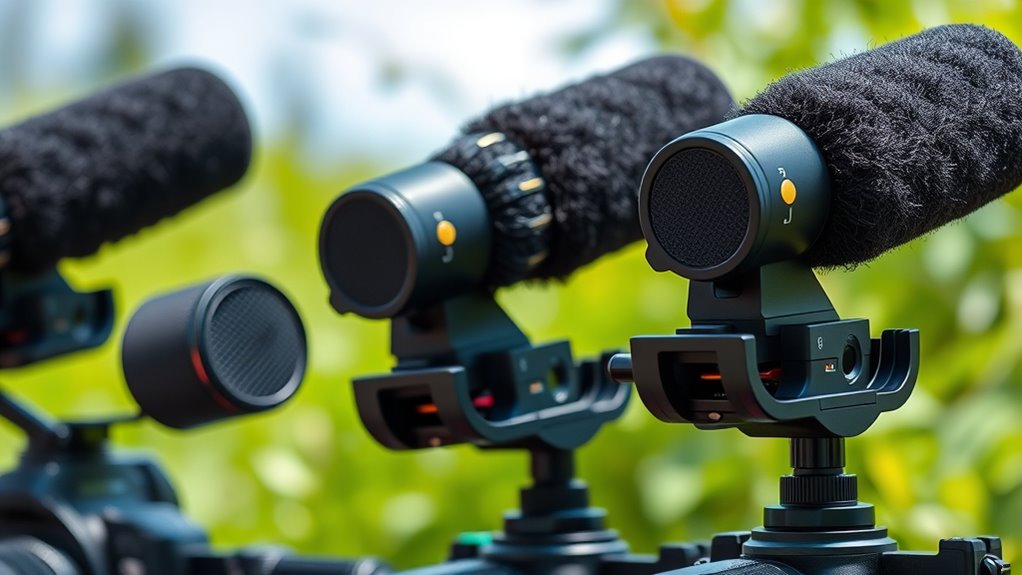 choosing compatible noise reducing shotgun microphones