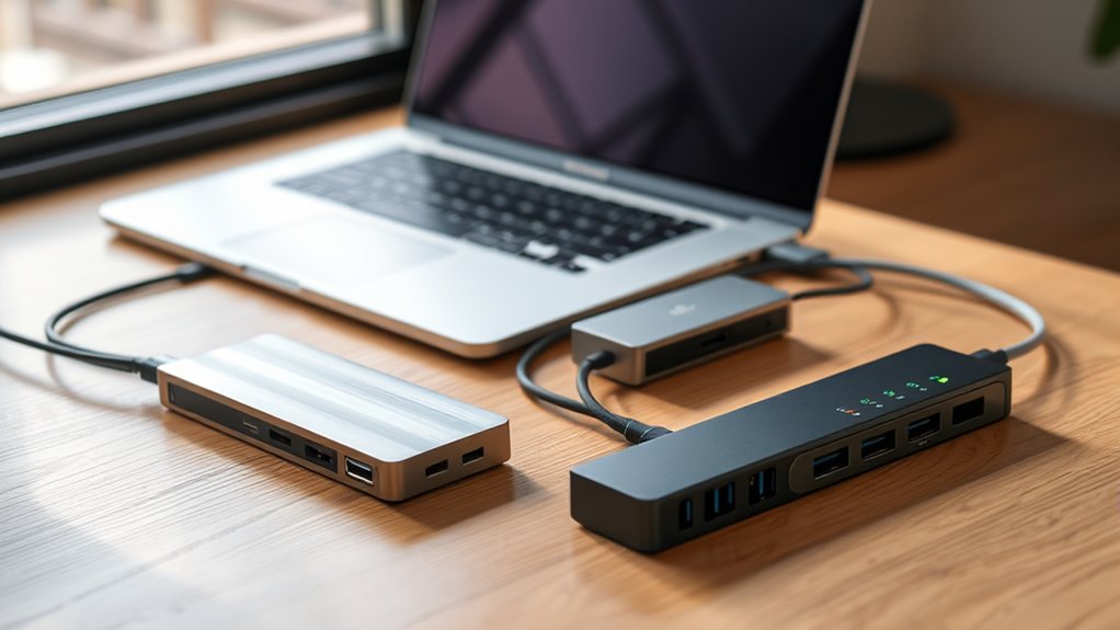 choosing compatible portable hubs