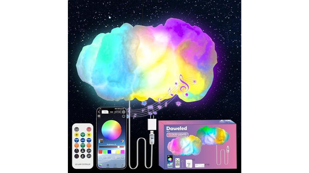 color changing cloud led lights