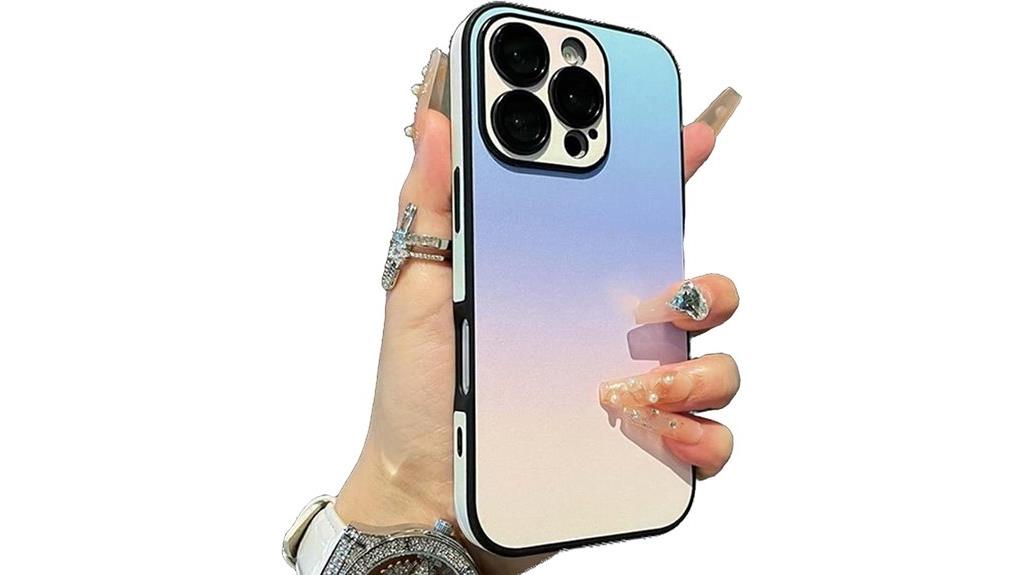 colorful gradient lens film