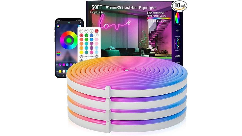 colorful waterproof led strips