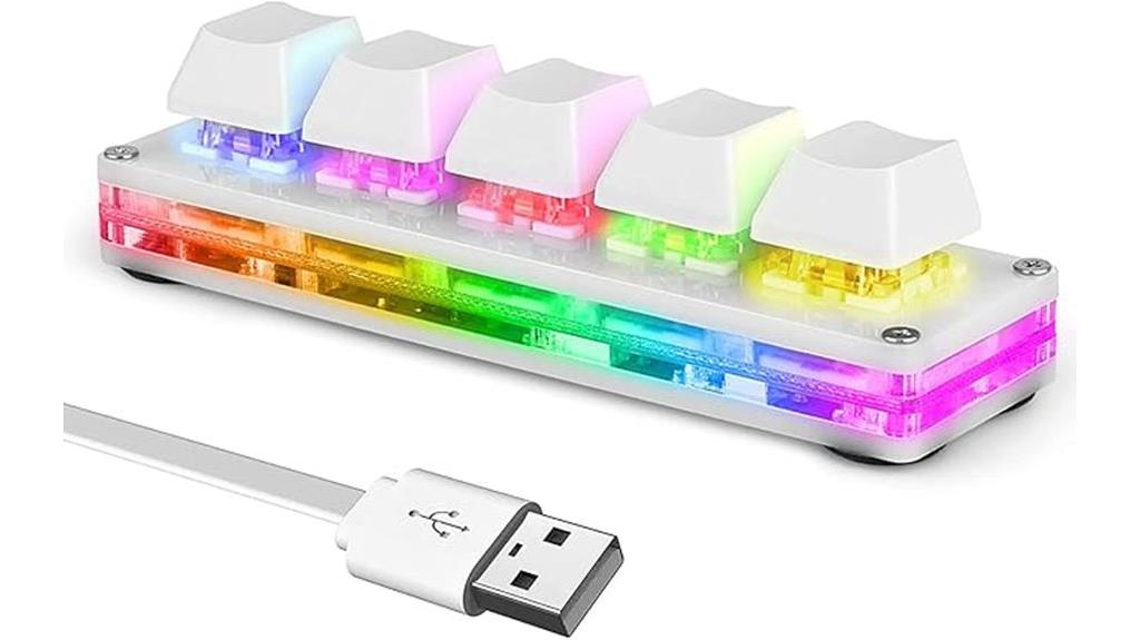 compact rgb gaming keyboard