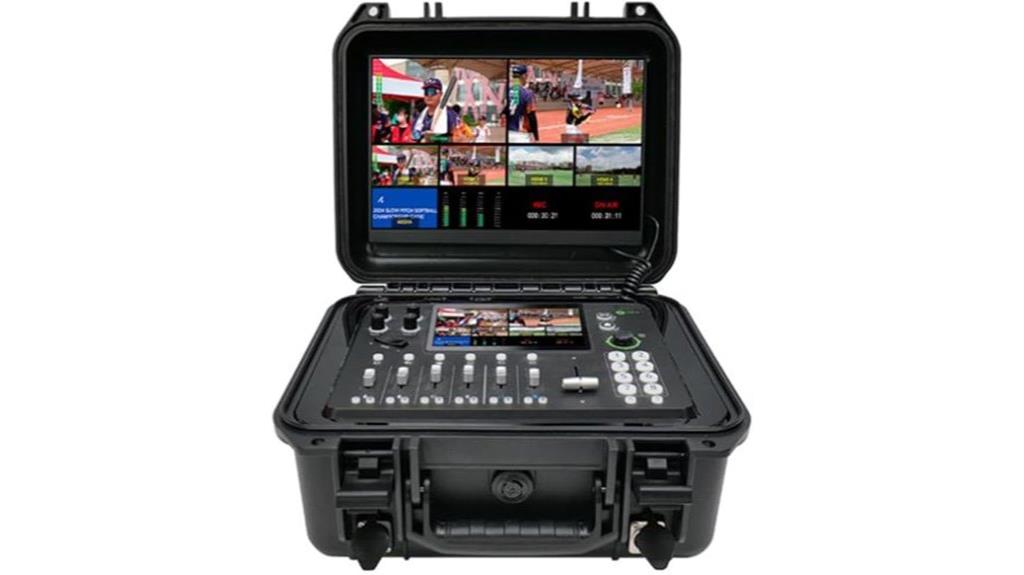 compact streaming video mixer