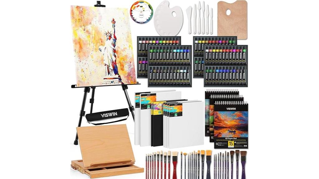 complete art supplies set