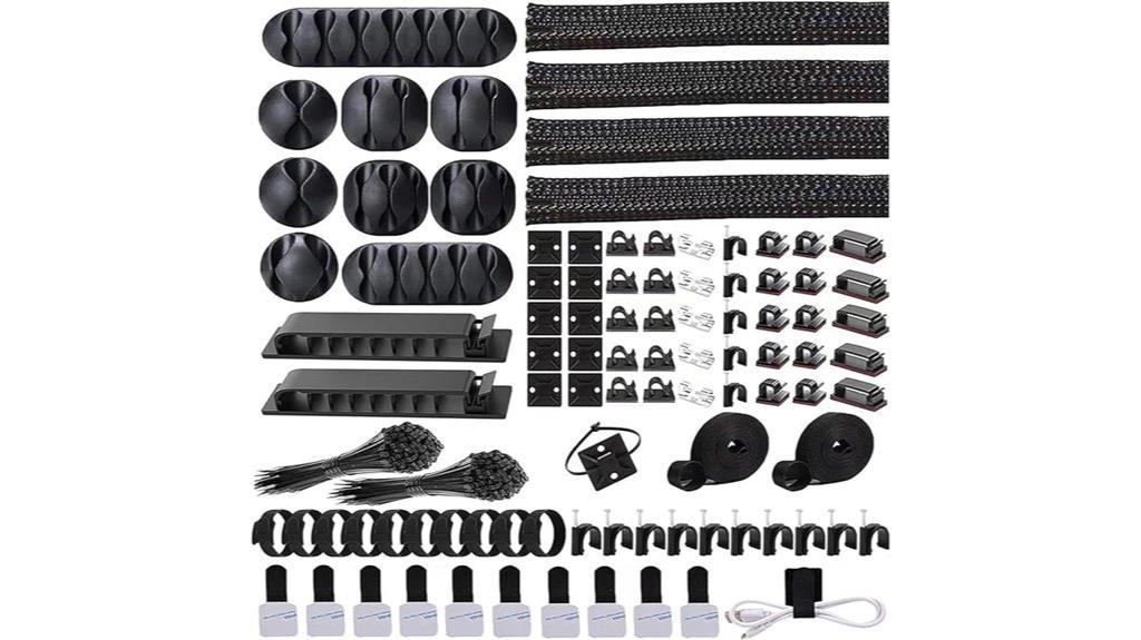 complete cable organization set