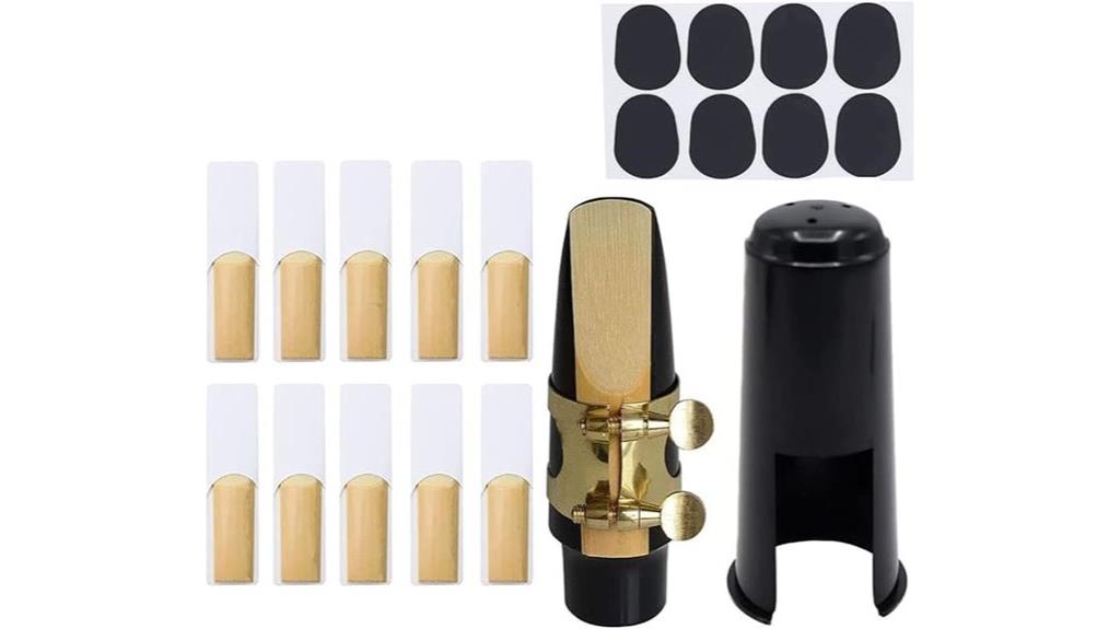 complete saxophone mouthpiece set