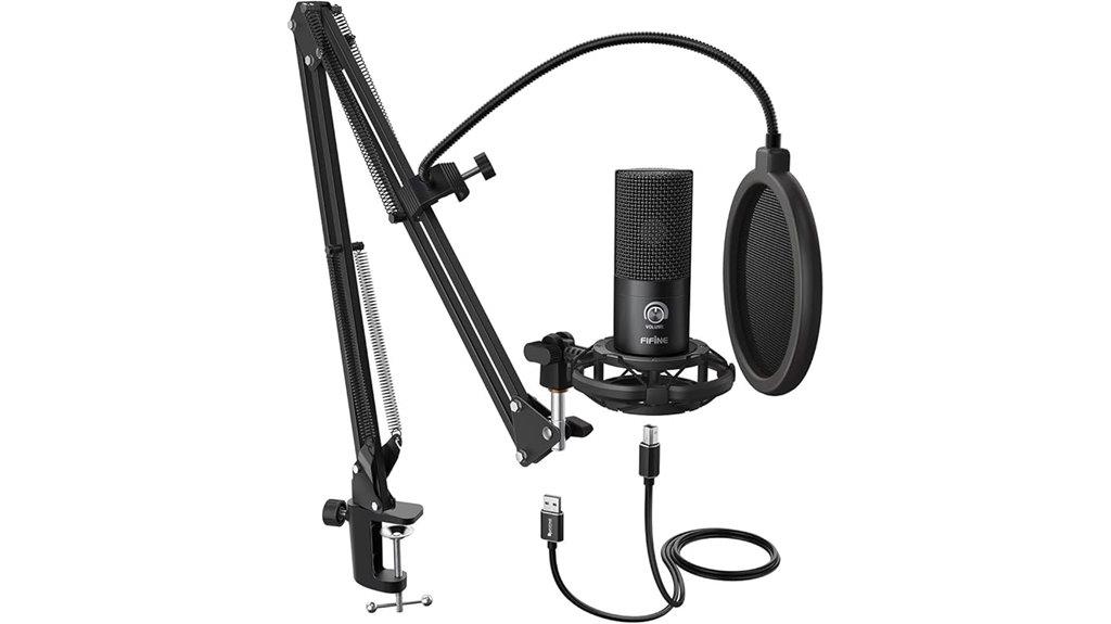 condenser usb microphone kit