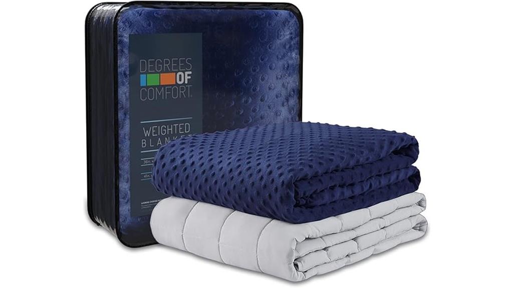 cooling twin sized weighted blanket