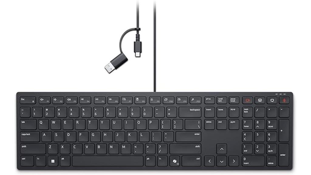 dell wired collaboration keyboard