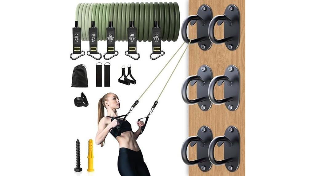 detachable hook resistance bands