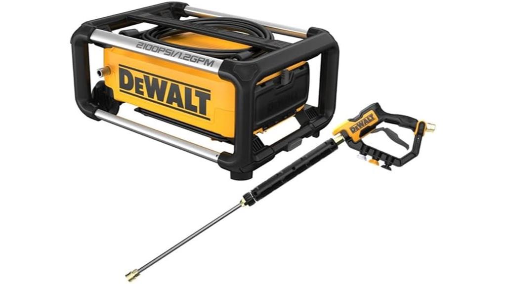 dewalt dwpw2100 pressure washer
