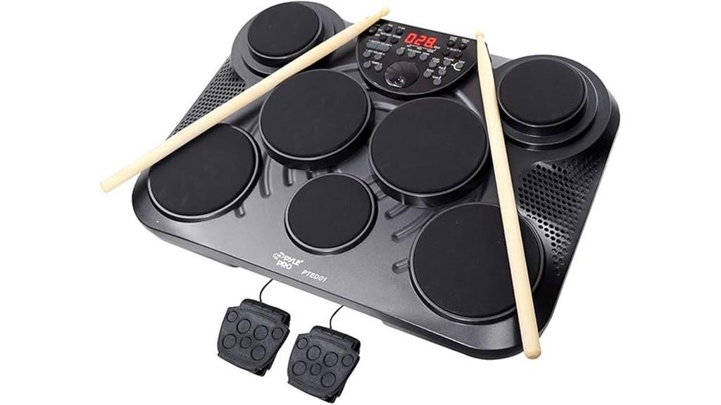 digital drum set features