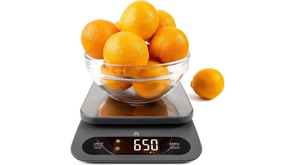 digital kitchen food scale