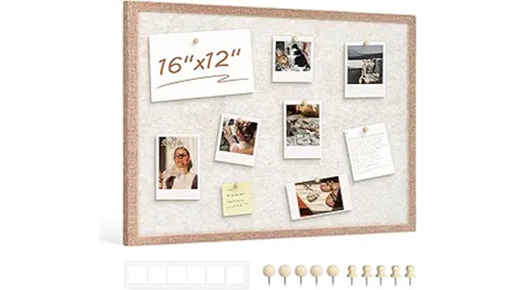 dollar boss beige bulletin board