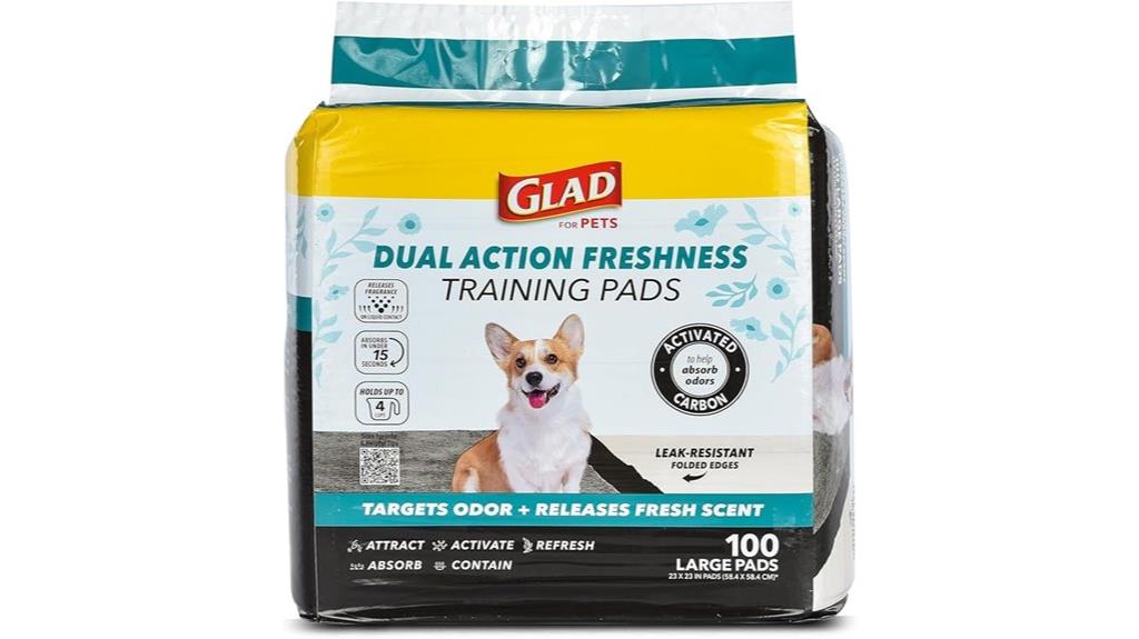 dual action puppy pads