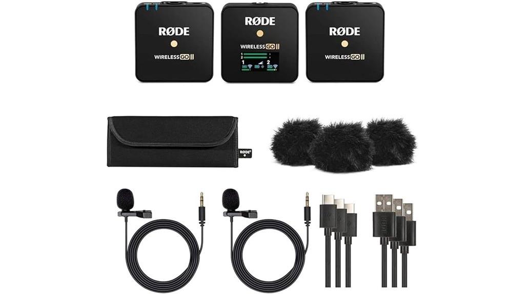 dual channel wireless microphone system