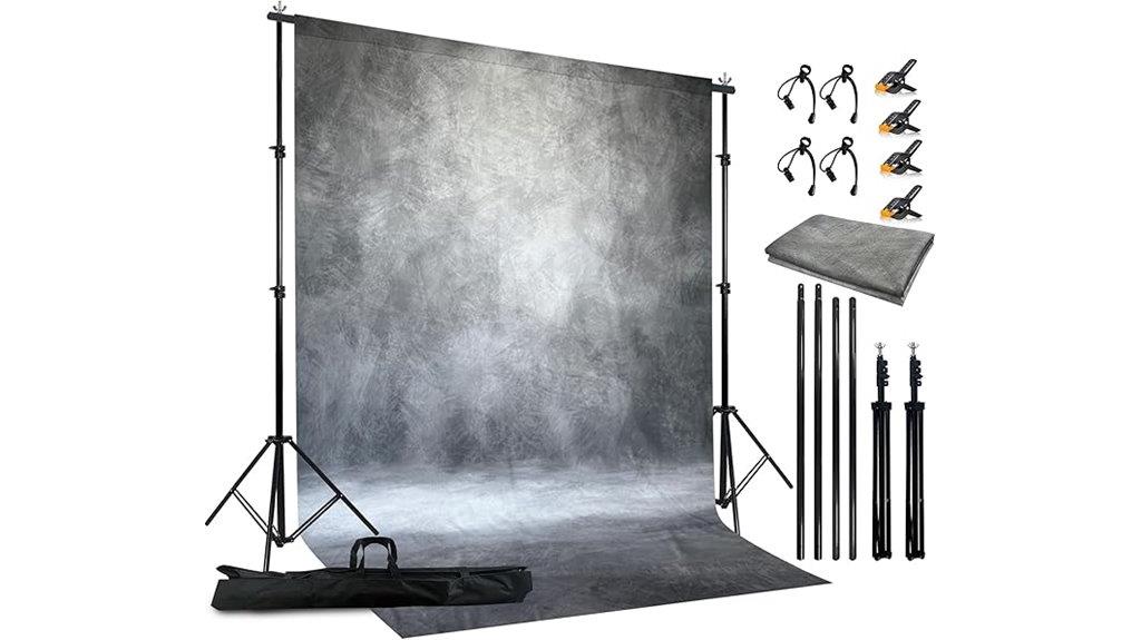dual color photography backdrop kit