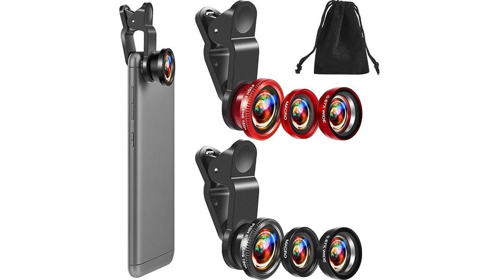 dual lens phone kit