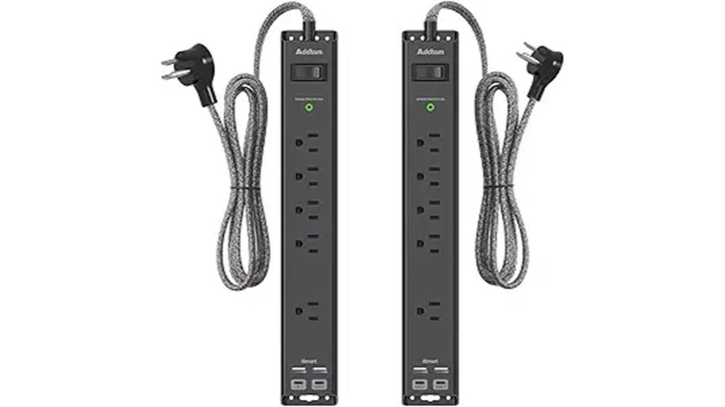 dual usb surge protector