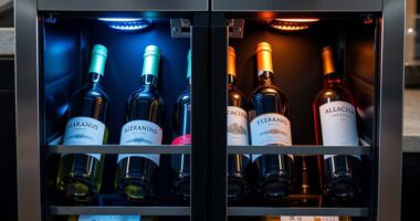 dual zone countertop wine coolers