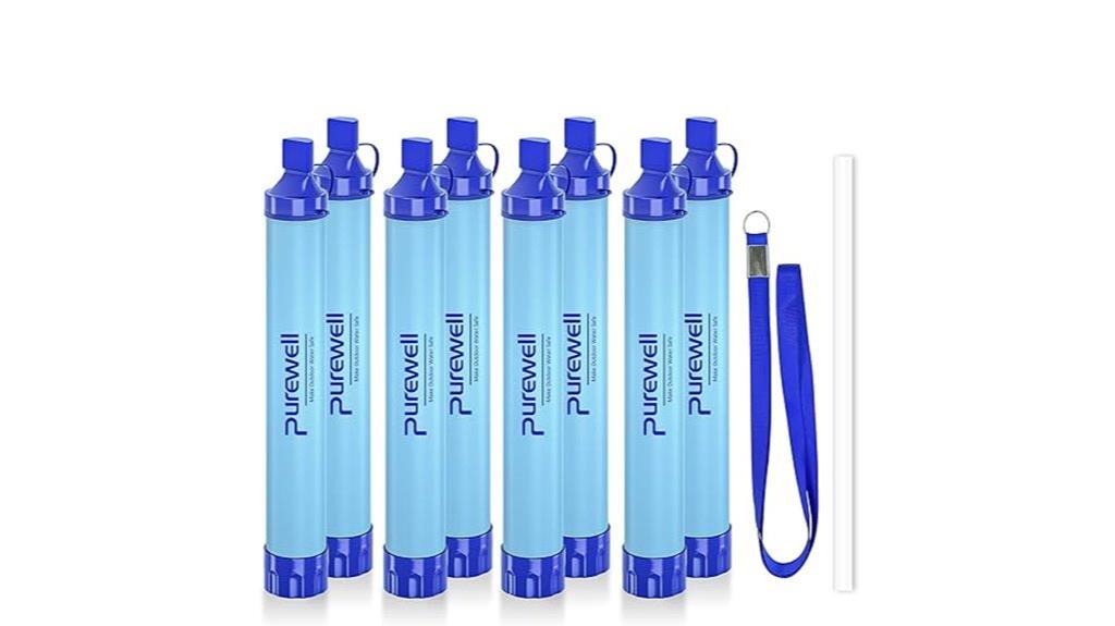 eight pack outdoor water filter