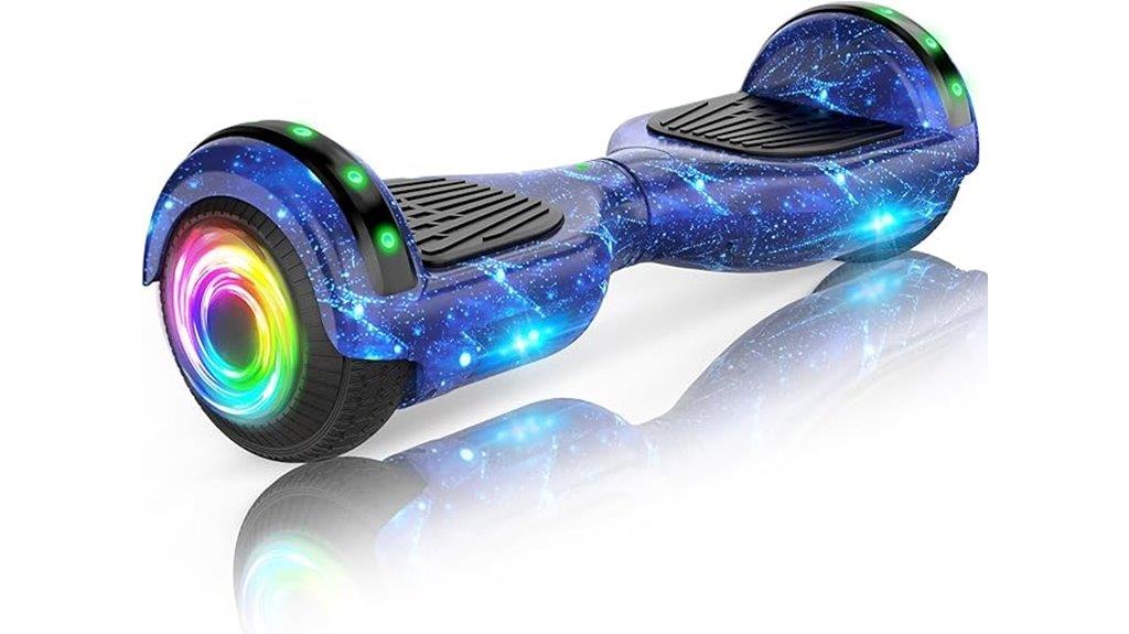 electric scooter with lights