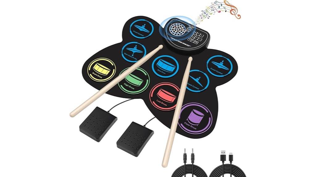 electronic drum set features