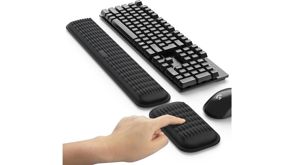 ergonomic keyboard and mouse rest