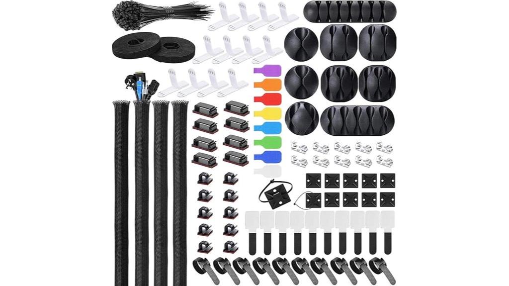 extensive cable management set