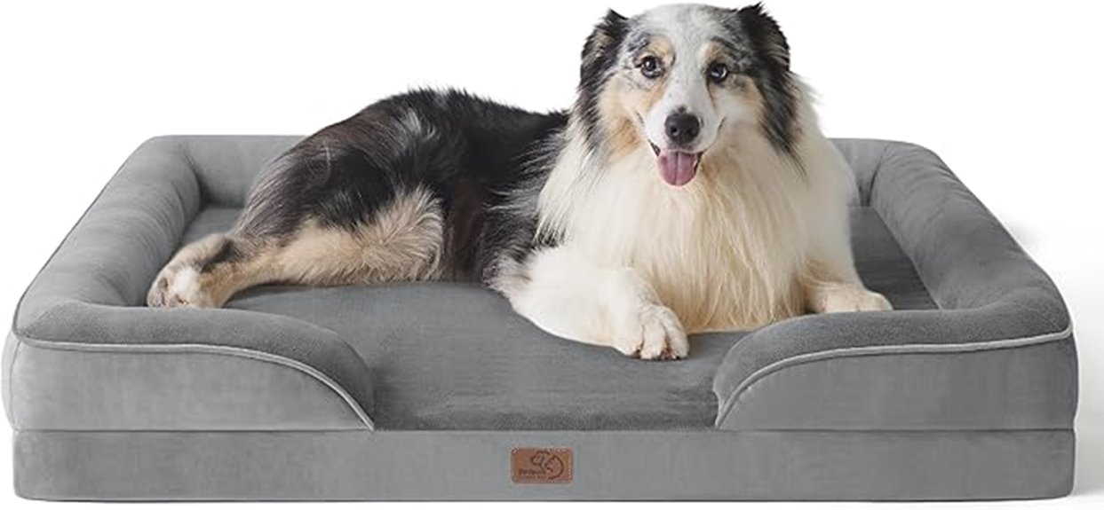 extra large orthopedic bed