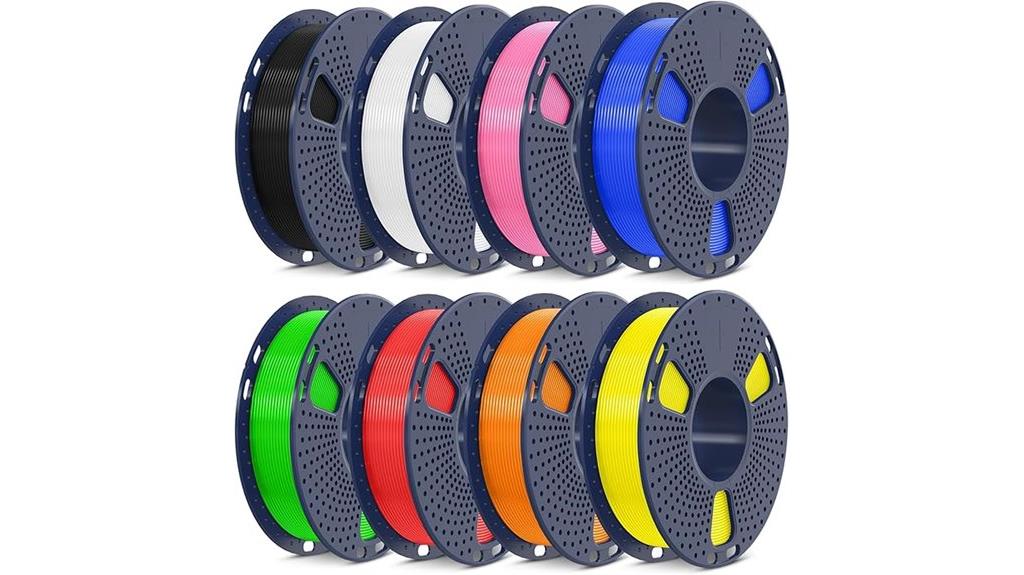 fast colorful pla filament
