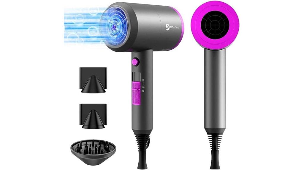 fast drying ionic hair dryer