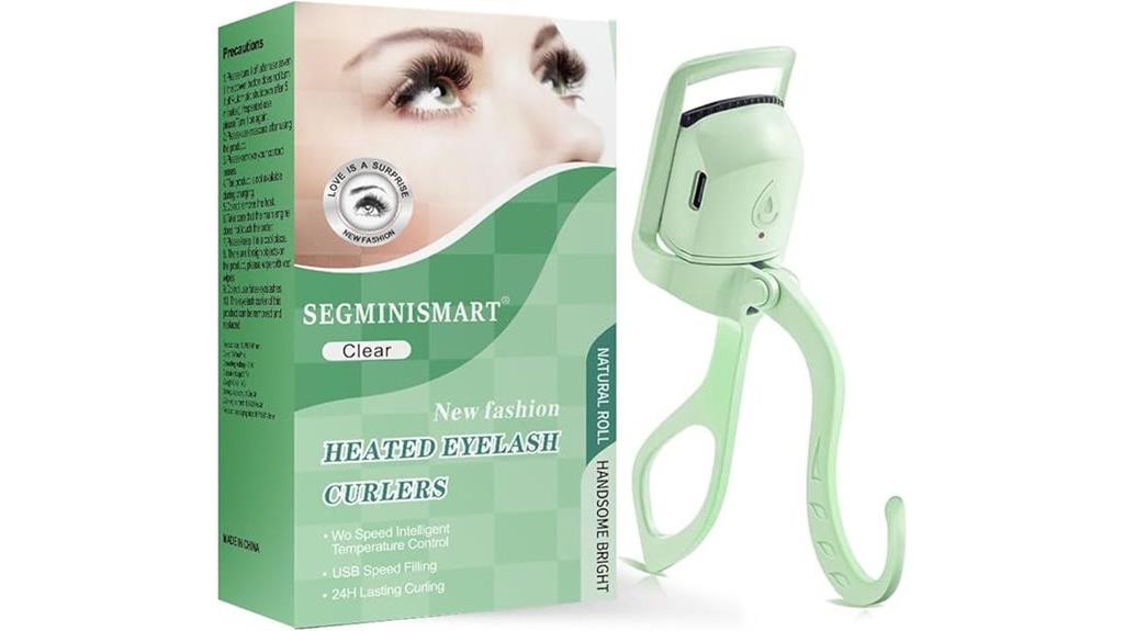 fast heating curling eyelash curler