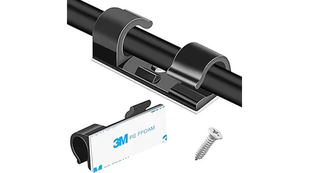 fifty medium cable clips