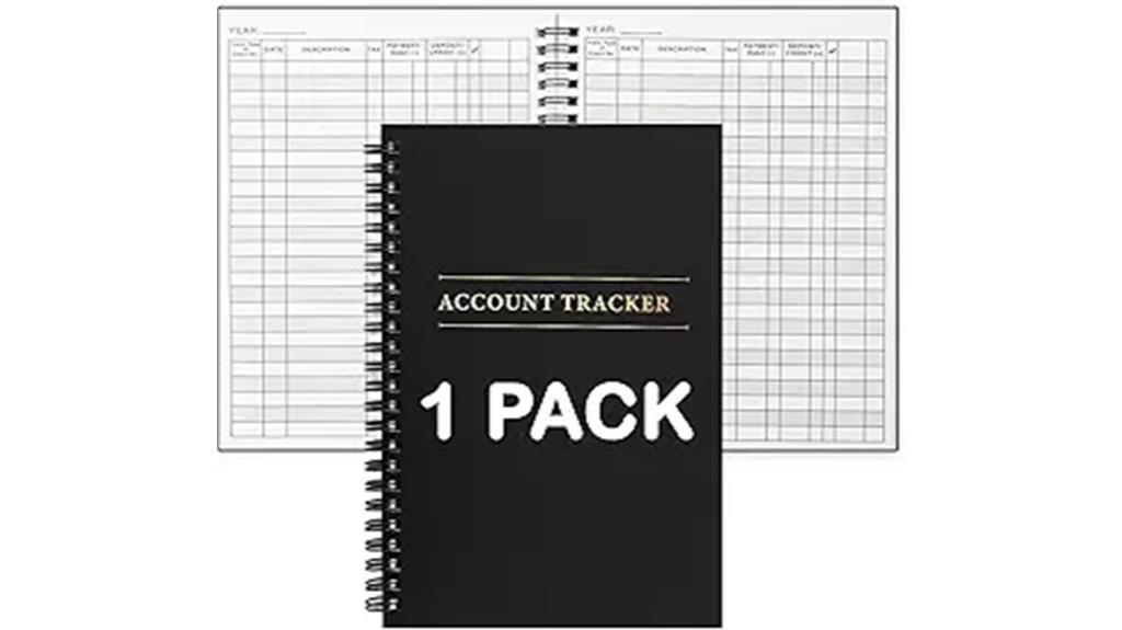 financial expense ledger book