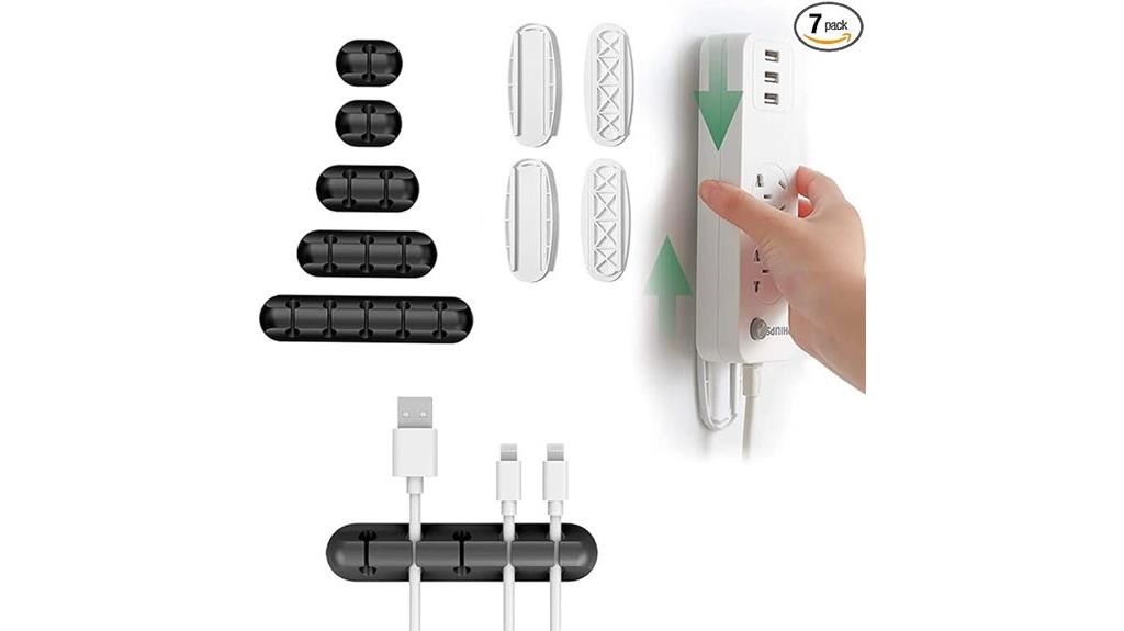 five pack cable clips