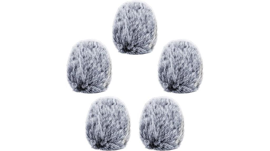 five pack game headset windscreens