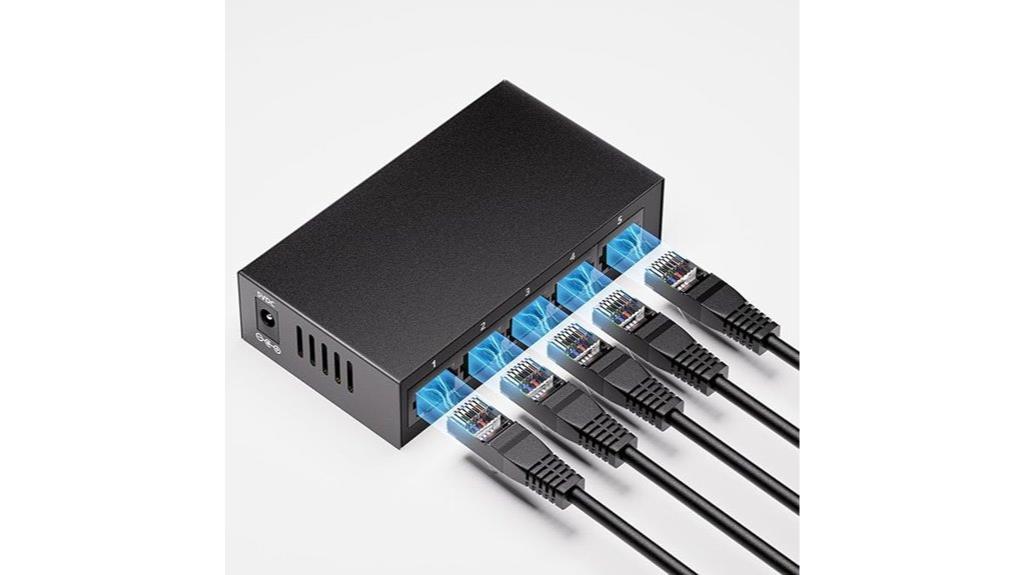 five port unmanaged switch